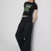 Camiseta para bebé con fruncidos «Green Day», con alto porcentaje de algodón