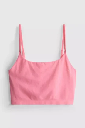 Camiseta sin costuras de corte corto