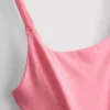 Camiseta sin costuras de corte corto