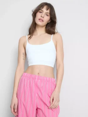 Camiseta sin costuras de corte corto