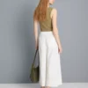 Camiseta sin mangas con cuello redondo y espalda nadadora