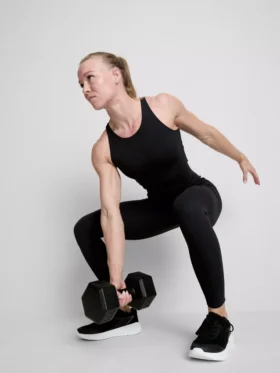 Camiseta sin mangas con espalda nadadora de BodySculpt
