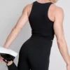Camiseta sin mangas con espalda nadadora de BodySculpt