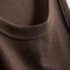 Camiseta sin mangas con espalda nadadora de tejido acanalado con alto contenido en algodón