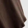 Camiseta sin mangas con espalda nadadora de tejido acanalado con alto contenido en algodón