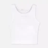 Camiseta sin mangas con espalda nadadora y canalé