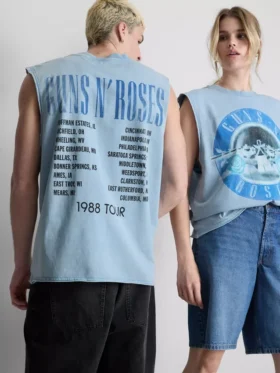 Camiseta sin mangas con estampado de Guns N’ Roses