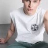 Camiseta sin mangas con estampado de Los Ángeles