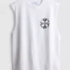 Camiseta sin mangas con estampado de Los Ángeles