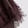 Camiseta sin mangas con ribete de encaje satinado de Paula Echevarría