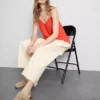 Camiseta sin mangas con textura y ventilación