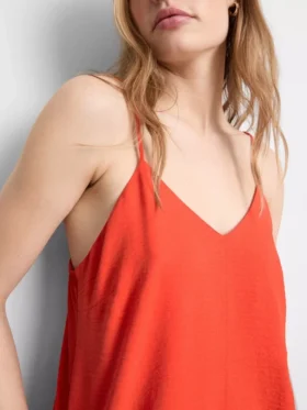 Camiseta sin mangas con textura y ventilación
