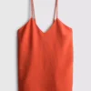 Camiseta sin mangas con textura y ventilación