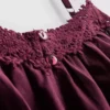Camiseta sin mangas de algodón con bordado floral