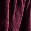 Camiseta sin mangas de algodón con bordado floral