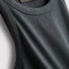 Camiseta sin mangas de algodón con espalda nadadora