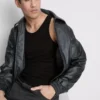 Camiseta sin mangas de canalé