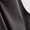 Camiseta sin mangas de corte entallado con canalé