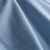 Camiseta sin mangas de denim de algodón con lazos laterales