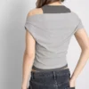 Camiseta sin mangas de doble capa