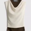Camiseta sin mangas de doble capa