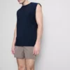 Camiseta sin mangas de gimnasio