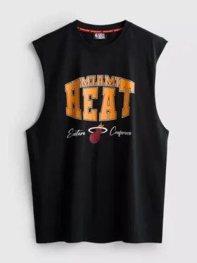 Camiseta sin mangas de los Miami Heat de la NBA