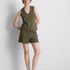 Camiseta sin mangas de mezcla de modal