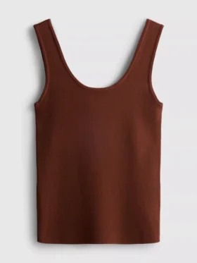 Camiseta sin mangas de punto definitiva