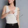 Camiseta sin mangas de punto definitiva