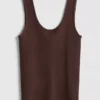 Camiseta sin mangas de punto definitiva