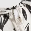 Camiseta sin mangas estampada de mezcla de algodón