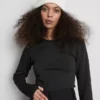 Camiseta térmica de manga larga con forro de felpa