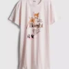 Camisón con estampado gráfico de Bambi de Disney