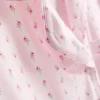 Camisón estilo boyfriend con estampado floral
