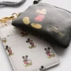Cartera con cordón de imitación de piel de Mickey Mouse de Disney