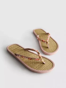 Chanclas con efecto de algas marinas