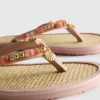 Chanclas con efecto de algas marinas