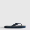 Chanclas con plataforma a rayas