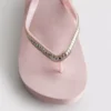 Chanclas de cuña con pedrería