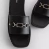 Chanclas de imitación de piel