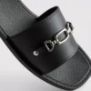 Chanclas de imitación de piel
