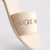 Chanclas de imitación de piel