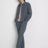 Chaqueta con cuello de piqué «The Edit»