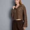 Chaqueta de ganchillo