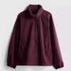 Chaqueta impermeable plegable con cremallera