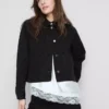Chaqueta vaquera con bolsillos de parche de algodón