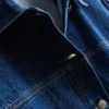 Chaqueta vaquera con bolsillos de parche de algodón