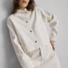 Chaqueta vaquera con bolsillos de parche de algodón