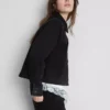 Chaqueta vaquera con bolsillos de parche de algodón